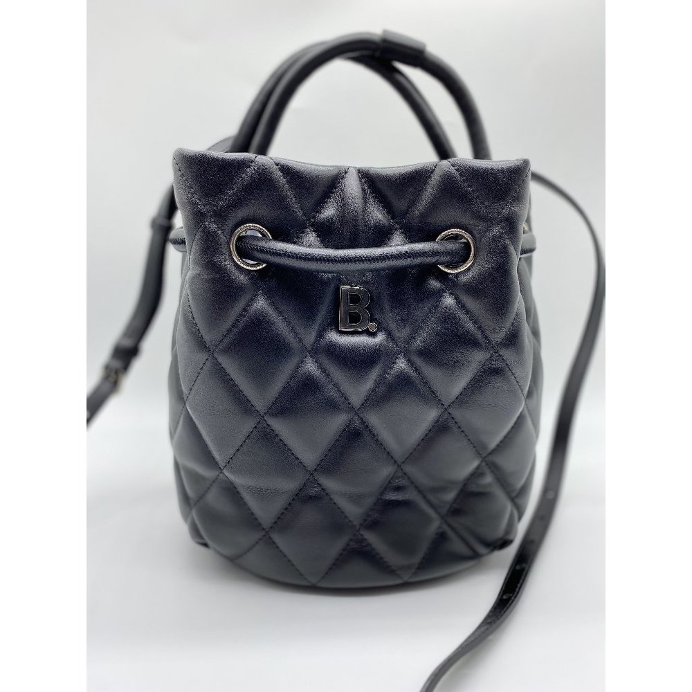 PRELOVED Balenciaga Touch B. Black Quilted Leather Bucket Bag